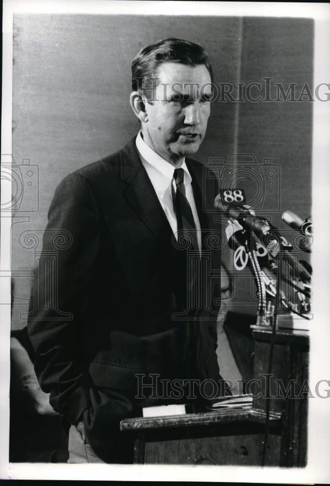 1970 Press Photo Former Attorney General Ramsey Clark - neb50282 - Historic Images