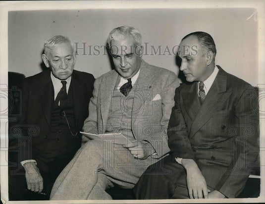 1940 Press Photo Federal Security Administrator & Democratic Presidential - Historic Images