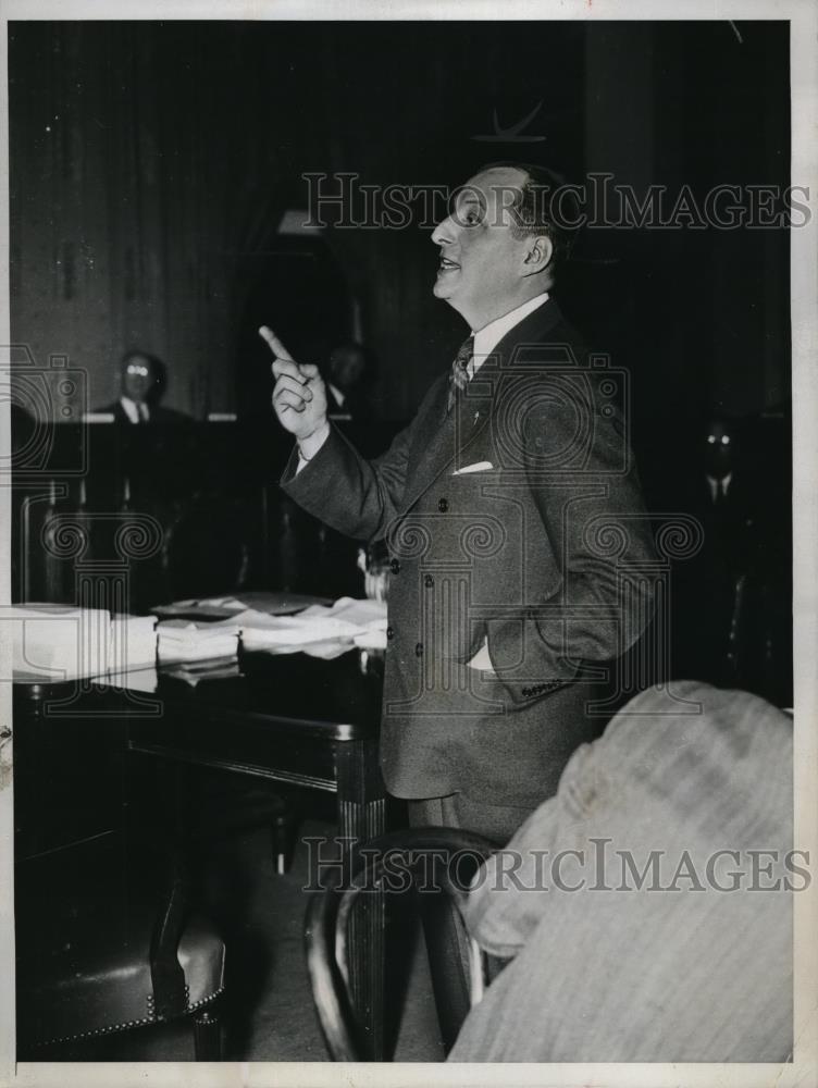 1935 Press Photo Frank Belgrana Jr., National Commander of American Legion - Historic Images