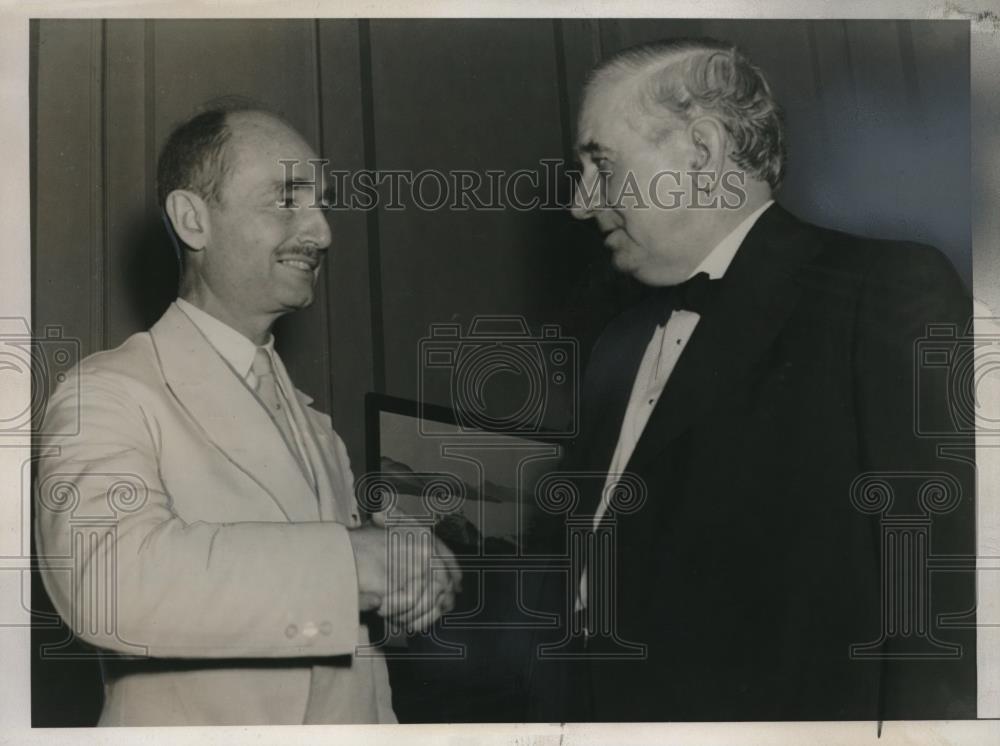 1941 Press Photo Solicitor Francis Biddle to be Atty Gen, Sen Tom Connally - Historic Images