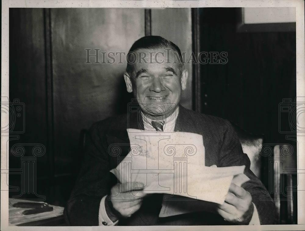 1937 Press Photo Jeremiah T. Mahoney - Historic Images