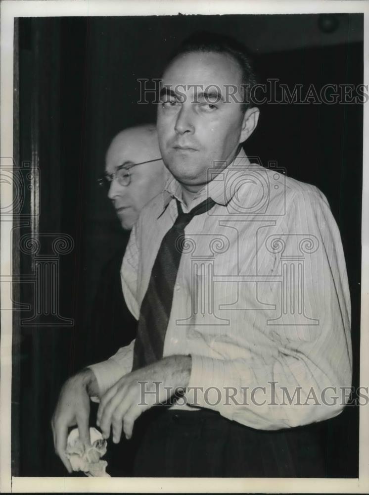 1941 Press Photo Harry W. Gresham, Former Hollywood Branch Manager Hunted - Historic Images