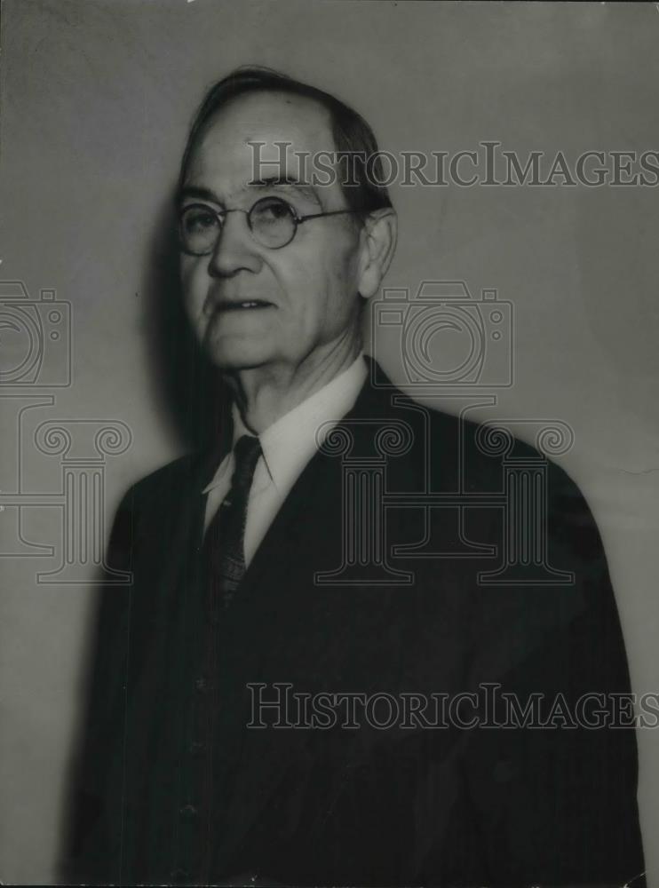 1940 Press Photo Dr. C.A. Ellis President Of National League - neb52282 - Historic Images