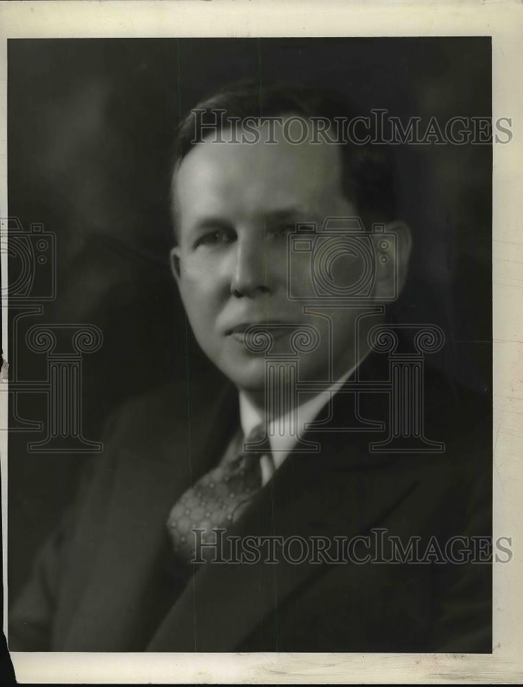 1936 Press Photo John Curry, County Commissioner - Historic Images