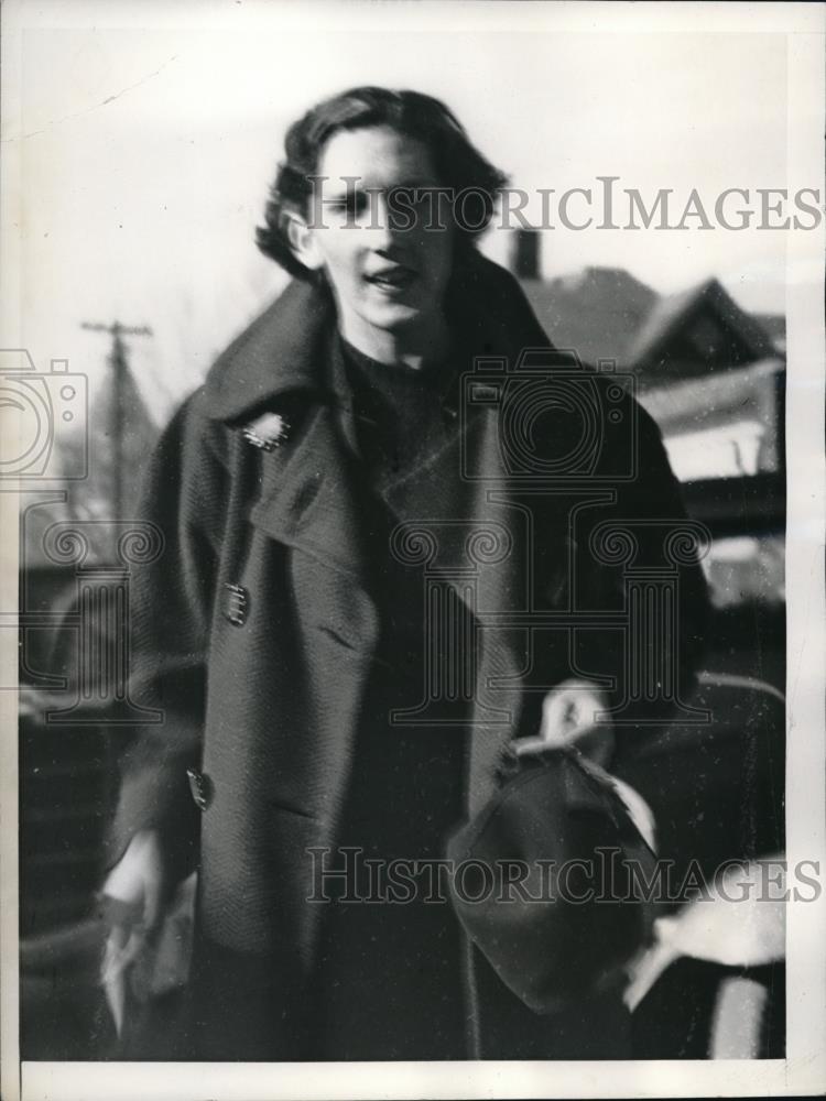 1936 Press Photo Edith Maxweel, charged with murdering her father - neb50796 - Historic Images