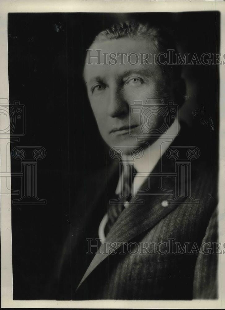 1926 Press Photo M.E. Davis, for Auction Bridge game on WEAF - Historic Images