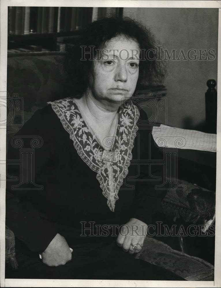 1932 Press Photo Mrs Frederick Marcus, husband suicide in Calif. - neb50640 - Historic Images