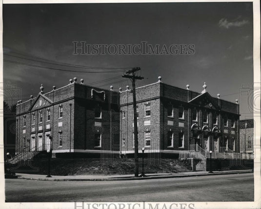 1945 Press Photo Independence Missouri Memorial building - Historic Images