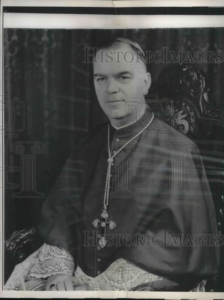 1959 Press Photo Most Rev John F Dearsen, Archbishop of Detroit - Historic Images