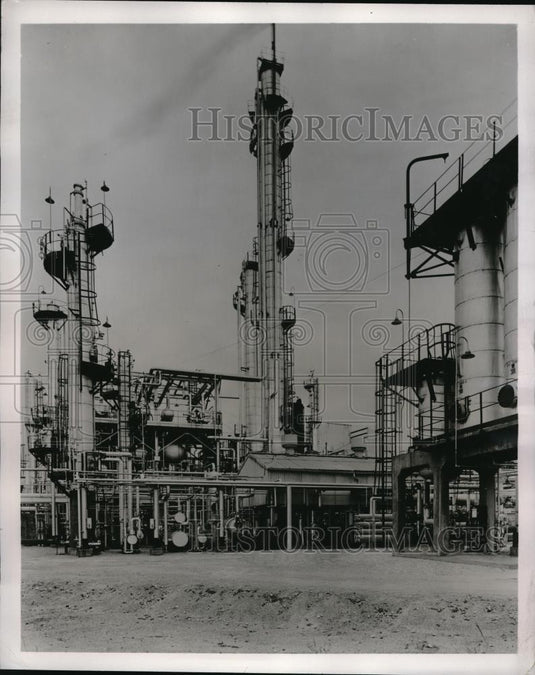 1957 Press Photo Jones & Laughlin Steel Corp coal purification plant in Pa. - Historic Images