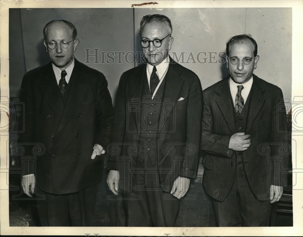 1938 Press Photo Surviving brothers of notorious Musica Family - neb51440 - Historic Images