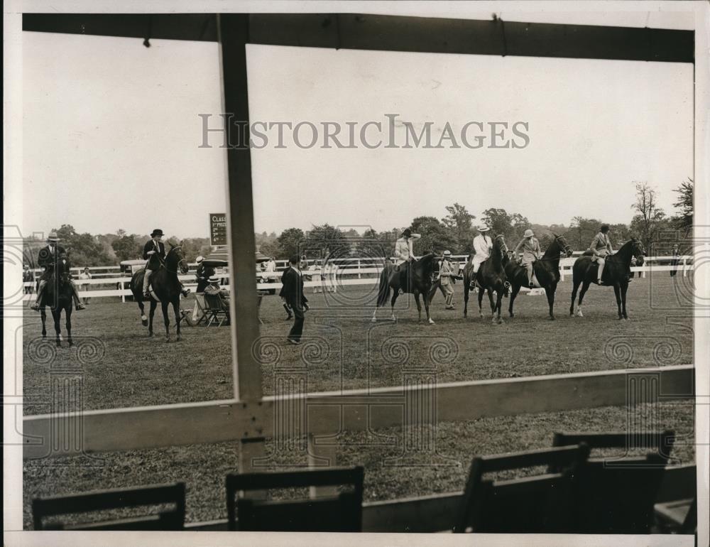 1932 Press Photo Annual Westchester,NY horse show - Historic Images