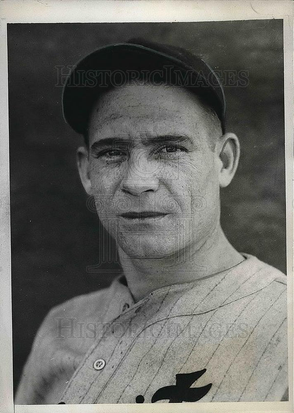 Pete Fox, Tigers right fielder, winner of AL pennant 1934 Vintage Press ...