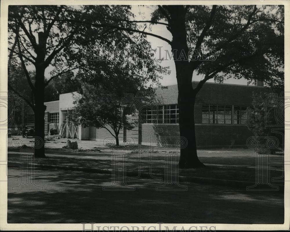 1937 Press Photo Walter O. Briggs field House Michigan State Normal College - Historic Images