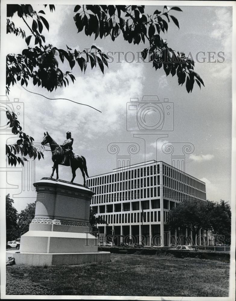 1969 Press Photo Australian Embassy&#39;s new Chancery bldg. in Washington - Historic Images