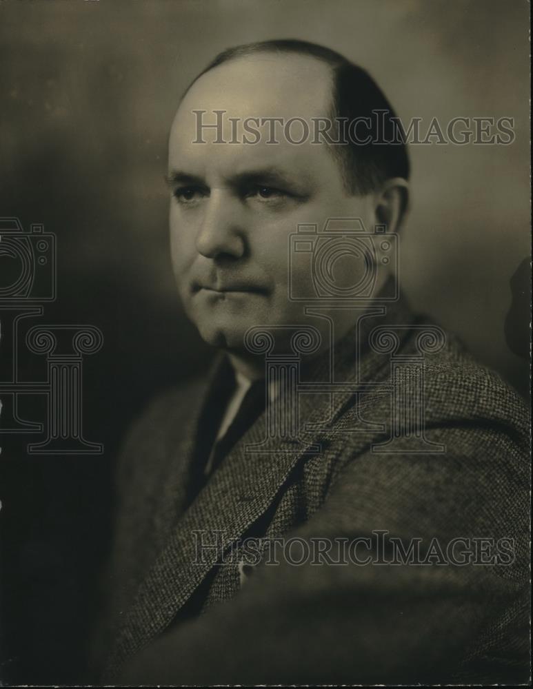 1939 Press Photo Claude T. Barnes, Salt Lake City, Utah lawyer - Historic Images