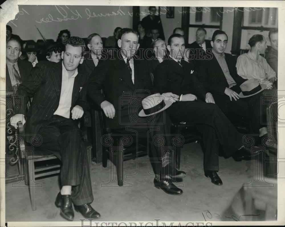 1939 Press Photo Marvin Michaels, David Bowe, John Kurtin, Allen Russo, Morey - Historic Images