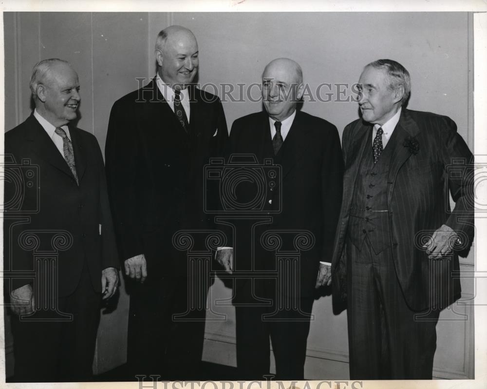 1943 Press Photo NY State Democrats Attend Dinner At Hotel Commodore In New York - Historic Images