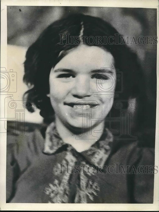 1940 Press Photo Athens, Ohio Alice Lindenberger, age 10 marriage annulled - Historic Images