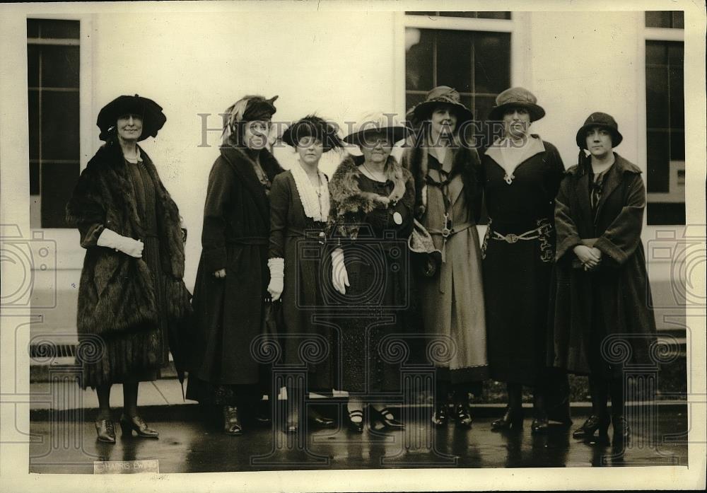 1921 Press Photo Committee of Nationally Representative Women - Historic Images