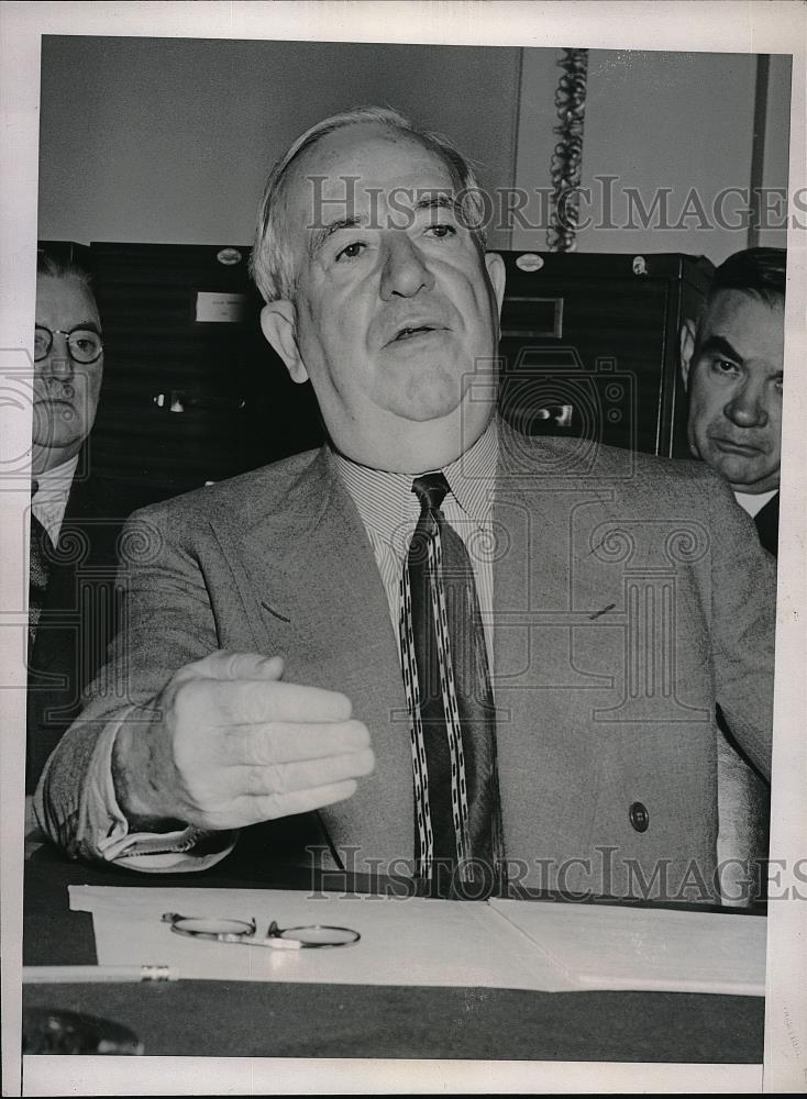 1941 Press Photo John J. Dempsey, U.S. Maritime Commissioner - Historic Images