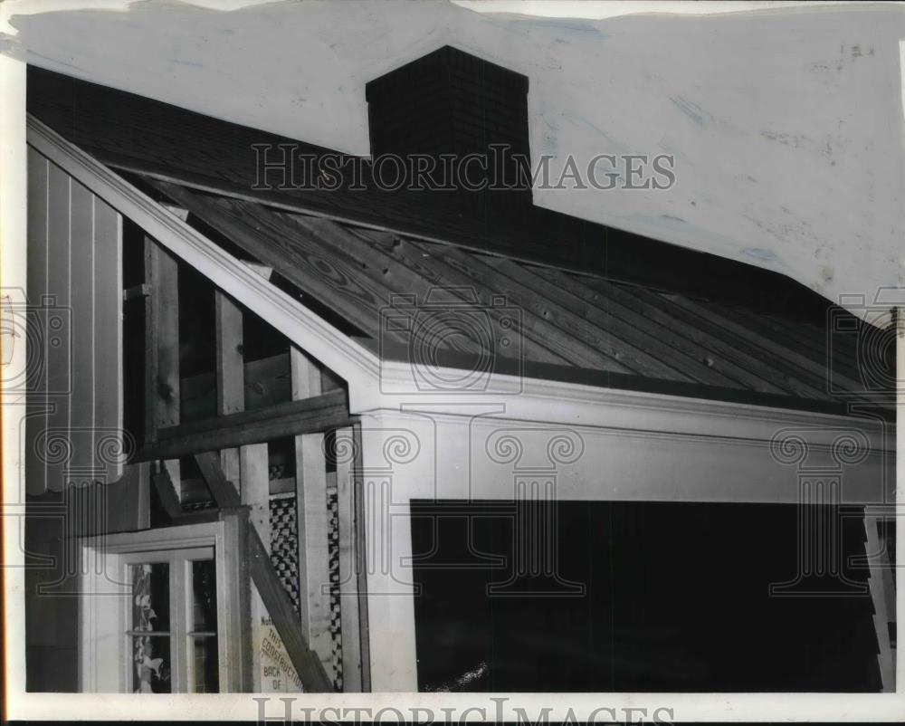 1941 Press Photo Builders Exchange shown while under construction - Historic Images