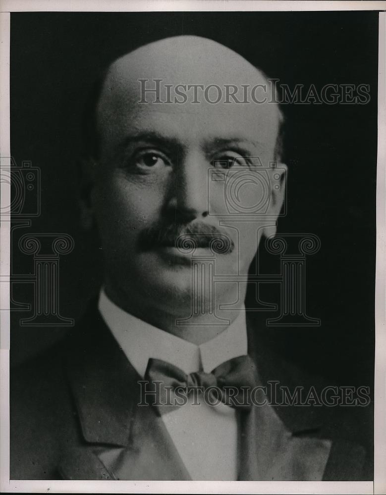 1938 Press Photo Dr.James G.Littlefield, Slain Physician in his last Portrait. - Historic Images