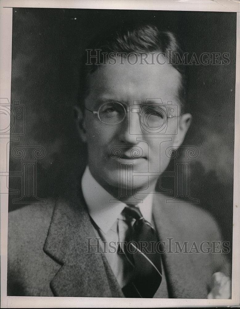 1940 Press Photo Franklin E. Parker Jr. - Historic Images