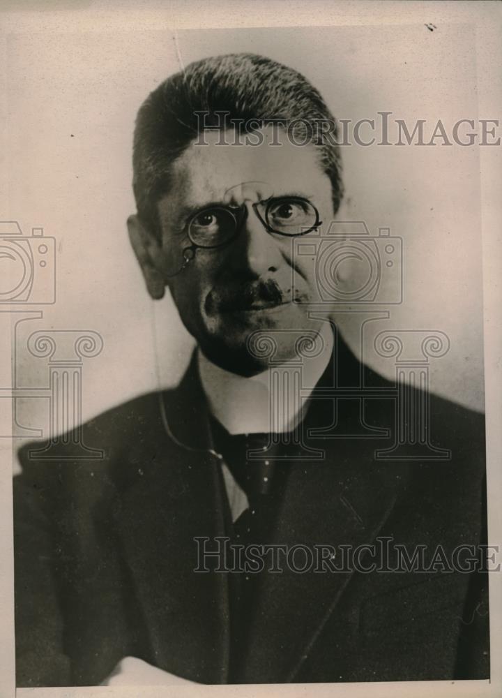 1923 Press Photo Dr. John Ball - Historic Images