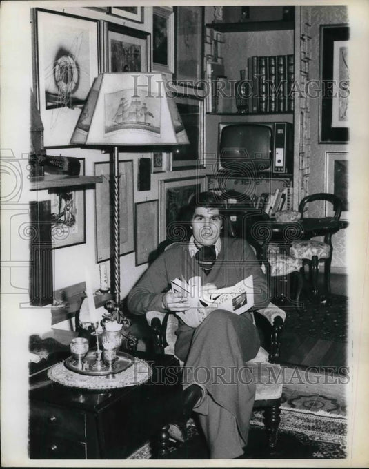 1970 Press Photo Trieste, Benvenuti Villa and its owner Nino - Historic Images