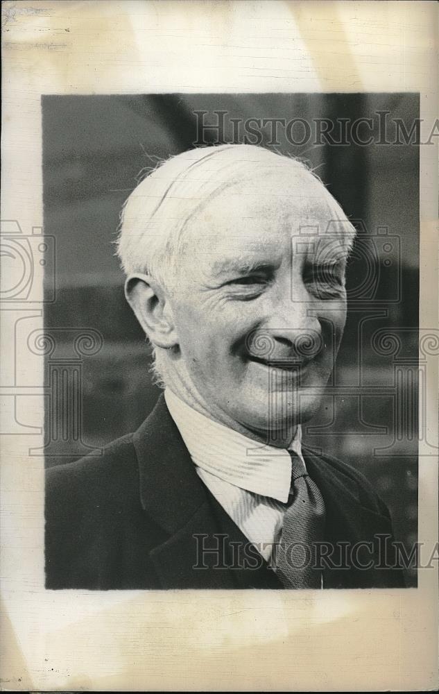 1942 Press Photo Sir William Beveridge in London, England - Historic Images