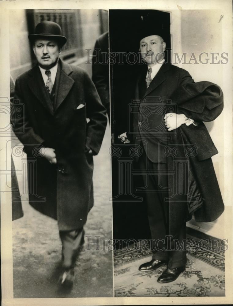 1933 Press Photo Luc Rochefort, former Montreal Canadian politician - Historic Images