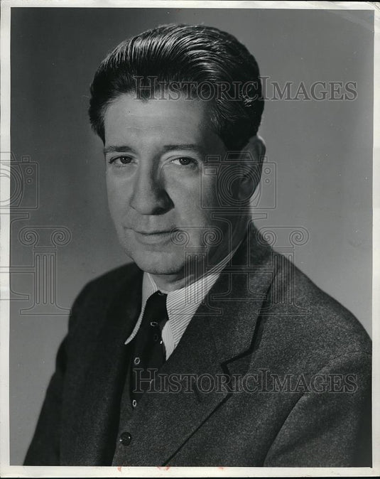 1957 Press Photo Dr. Norman Jollifee NY Nutrition director - Historic Images