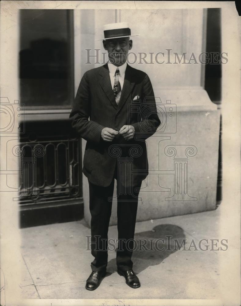 1938 Press Photo Frederic Seely Indicted on Queens Sewer Charges - Historic Images