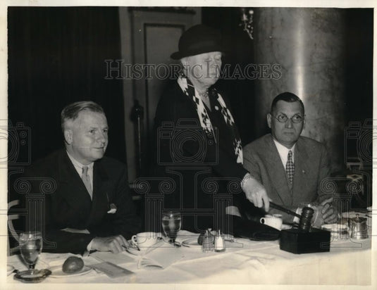 1934 Press Photo Phila. Pa Dem Women;s Campaign club, JFT O'Connor,Gowen-Hood - Historic Images