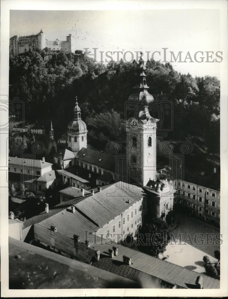 1950 Press Photo Vienna Germany Salzburg Palace - Historic Images