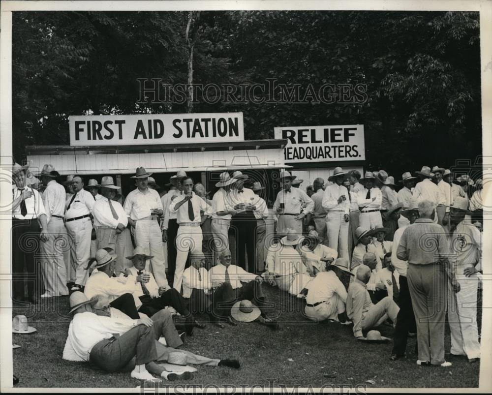 1939 Press Photo Scene at the Annual Outing of the Alfalfa Club, Frederick, MD - Historic Images