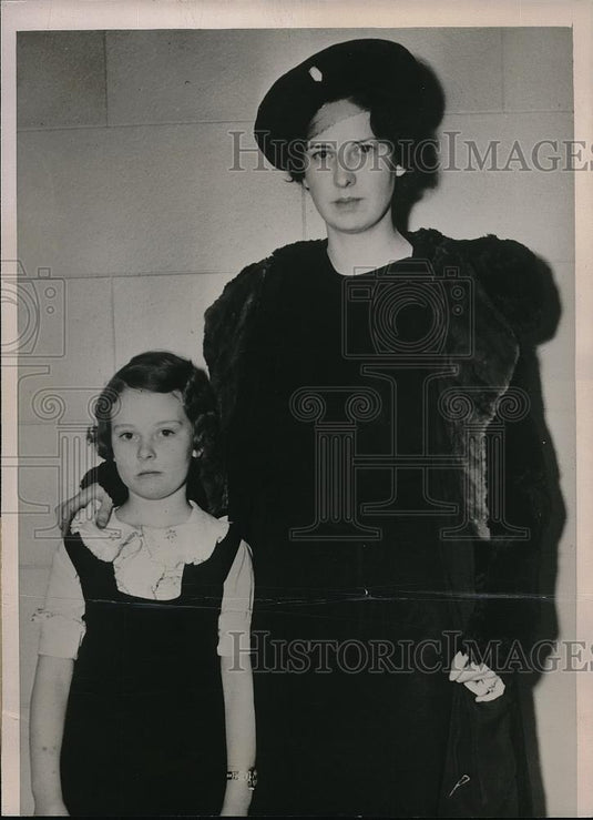 1936 Press Photo Mrs.Louise Higginsof Ill.accused Paul Jarret of Husband Murder - Historic Images