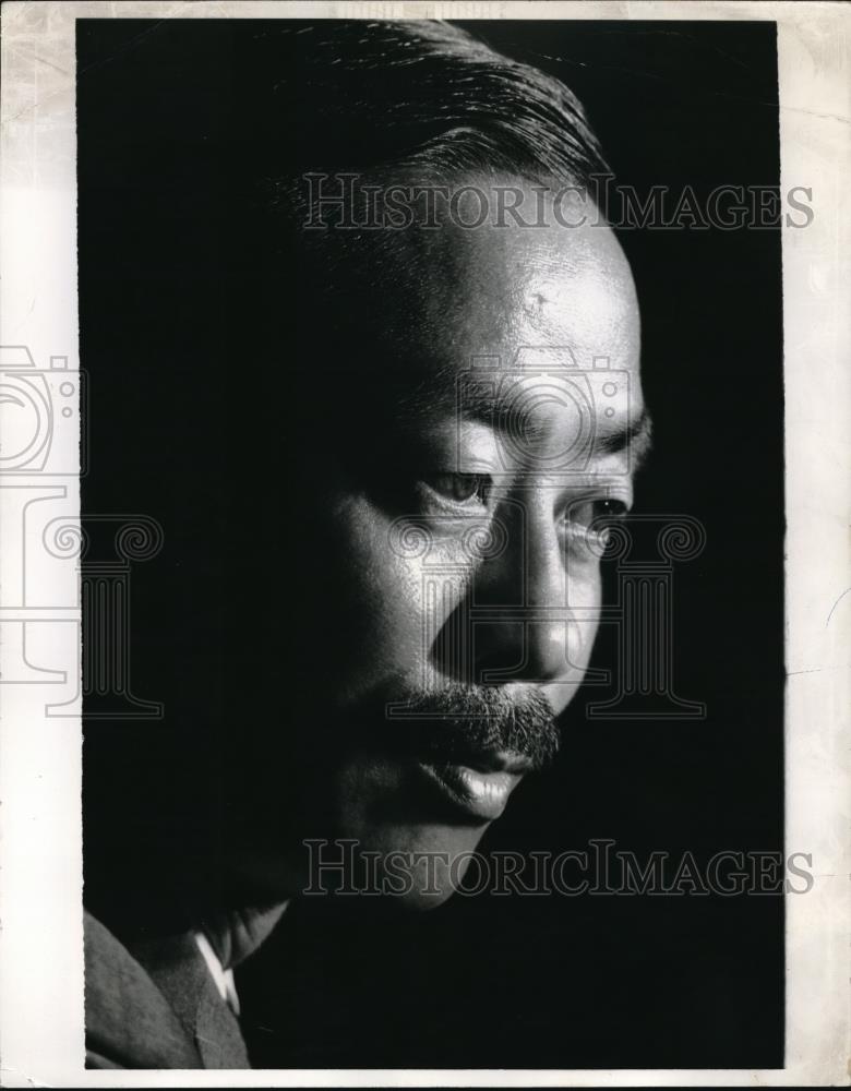 1971 Press Photo South Vietnamese Vice- President Nguyen Cao Ky - Historic Images