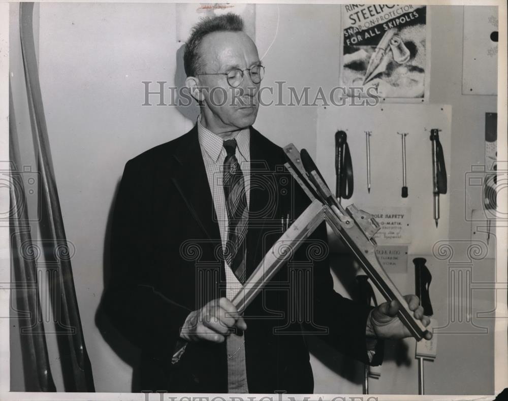 1939 Press Photo John T. Ruders Harrison NJ - Historic Images