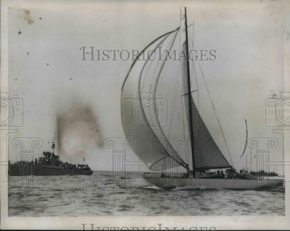 1934 Press Photo The Conewago Finished Second in Canada&#39;s Cup - Historic Images