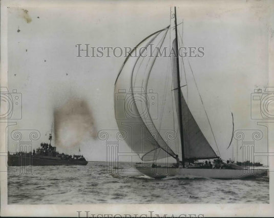1934 Press Photo The Conewago Finished Second in Canada's Cup - Historic Images