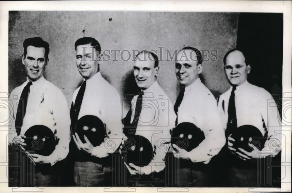 1942 Press Photo Chicago Budweisers Bill Hargadon Joe Traubenik George Theel - Historic Images