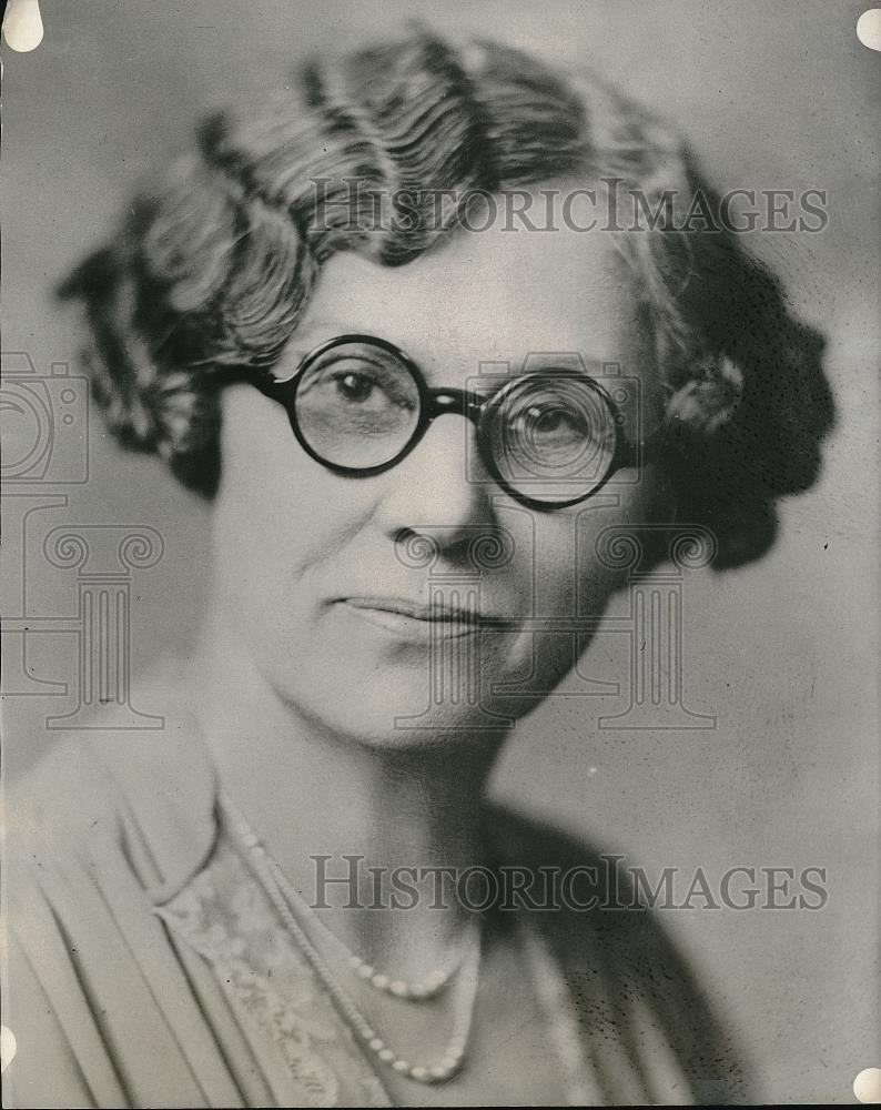 1928 Press Photo Luella Werden-Olen, County Superintendent of Minnehaha County - Historic Images