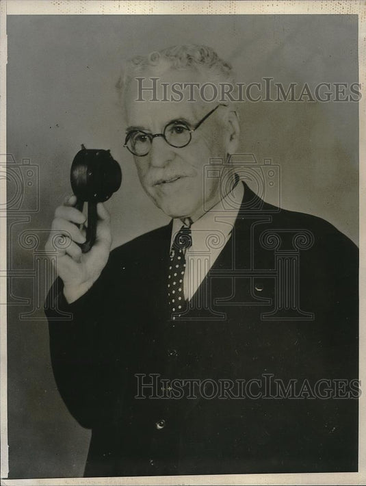 1931 Press Photo William A. Beck, Inventor of First Pacific Coast Telephone - Historic Images