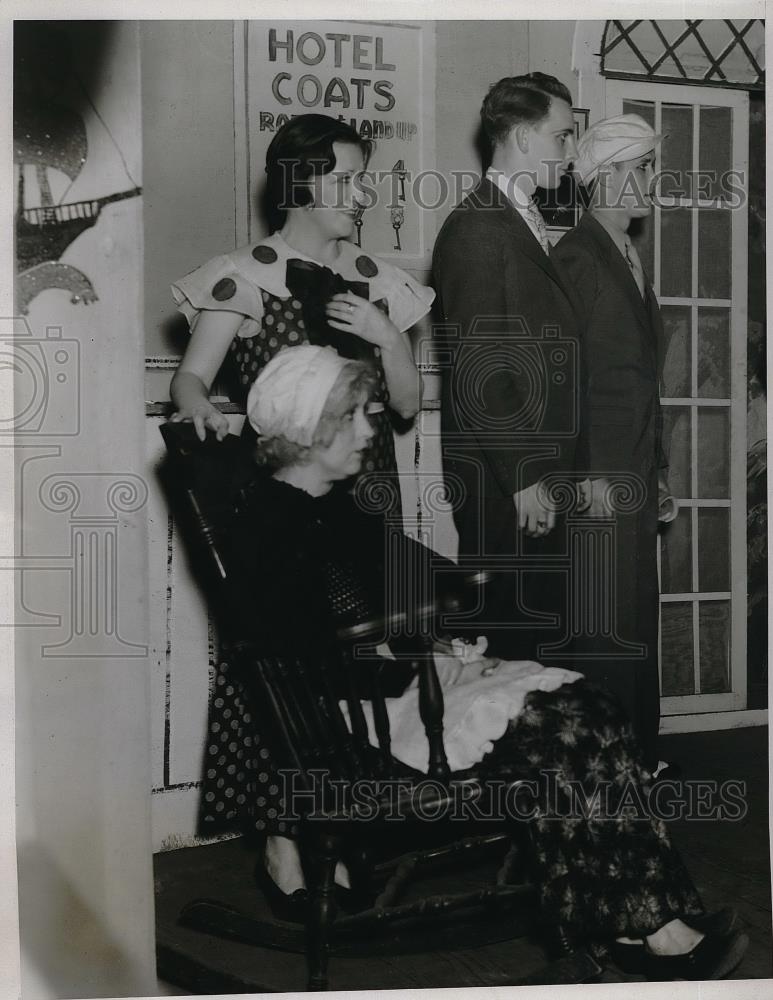 1935 Press Photo Majestic Showboat play in Cleveland - Historic Images