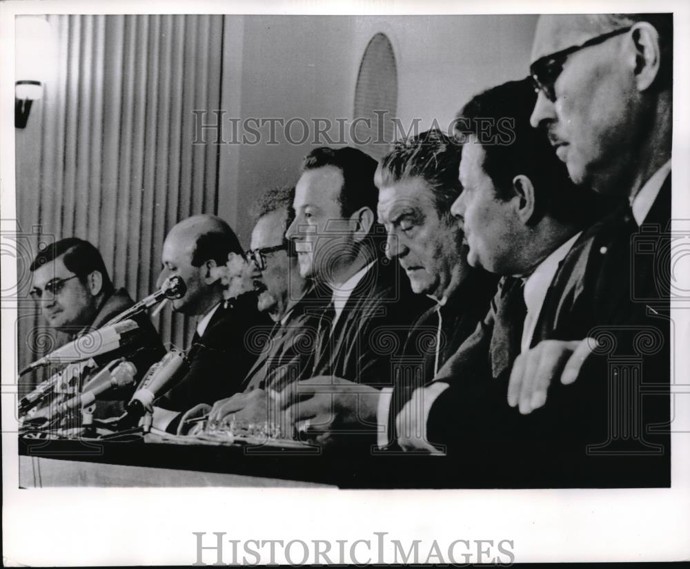 1968 Press Photo Georges Seguy Paris France Communist Federation Of Labor - Historic Images