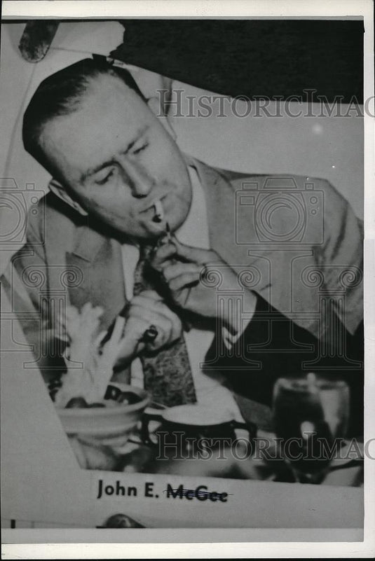 Press Photo Mr John E. McGee - Historic Images