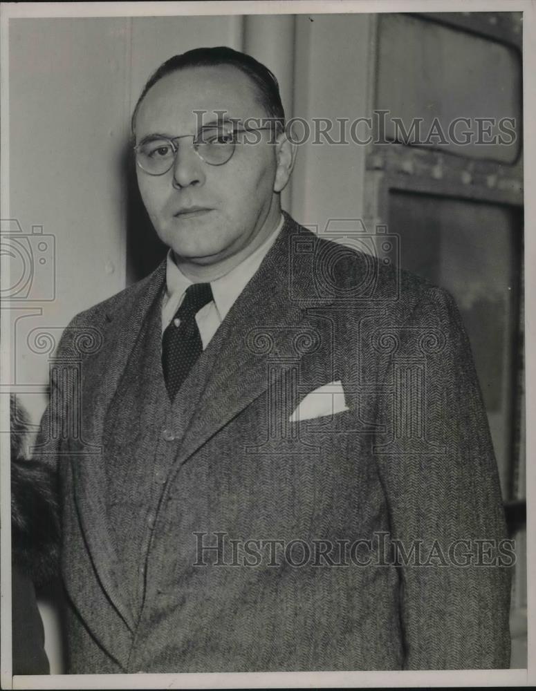 1940 Press Photo Author, enry Allen - Historic Images