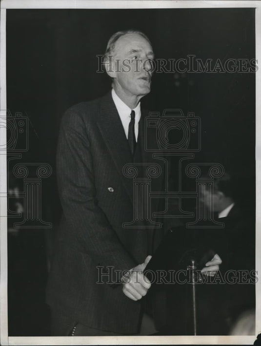 1933 Press Photo Joseph Choate Director Federal Alcoholic Control Administration - Historic Images